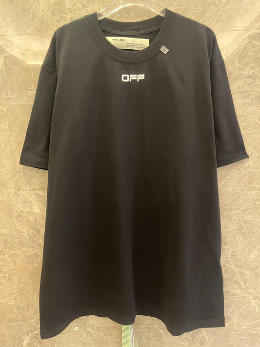 Off-White™ angel graphic black t-shirt