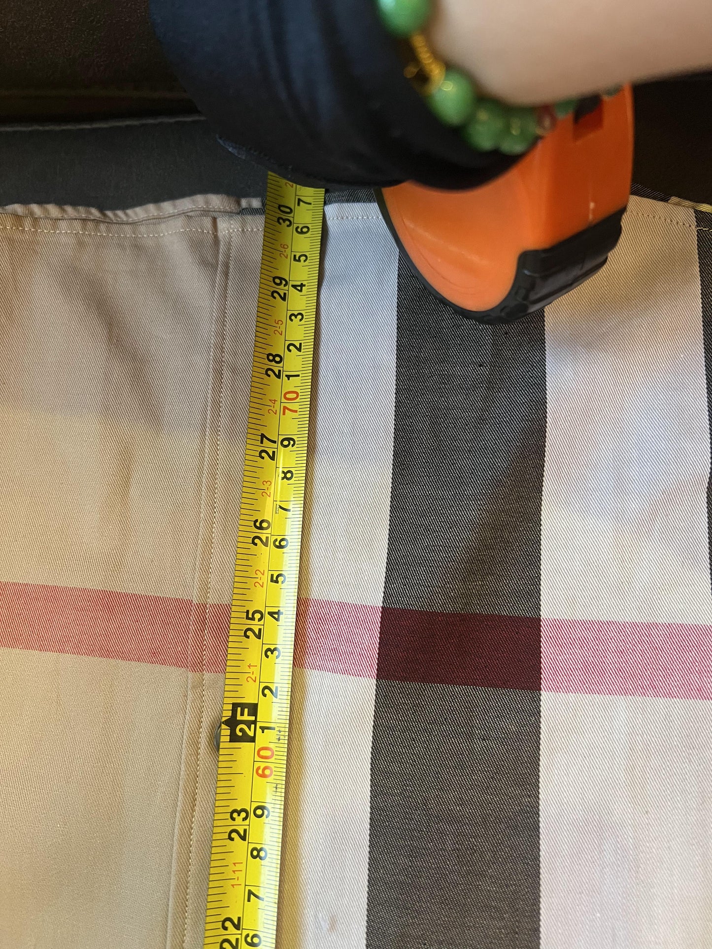 Burberry Short-Sleeve Checkered Shirt