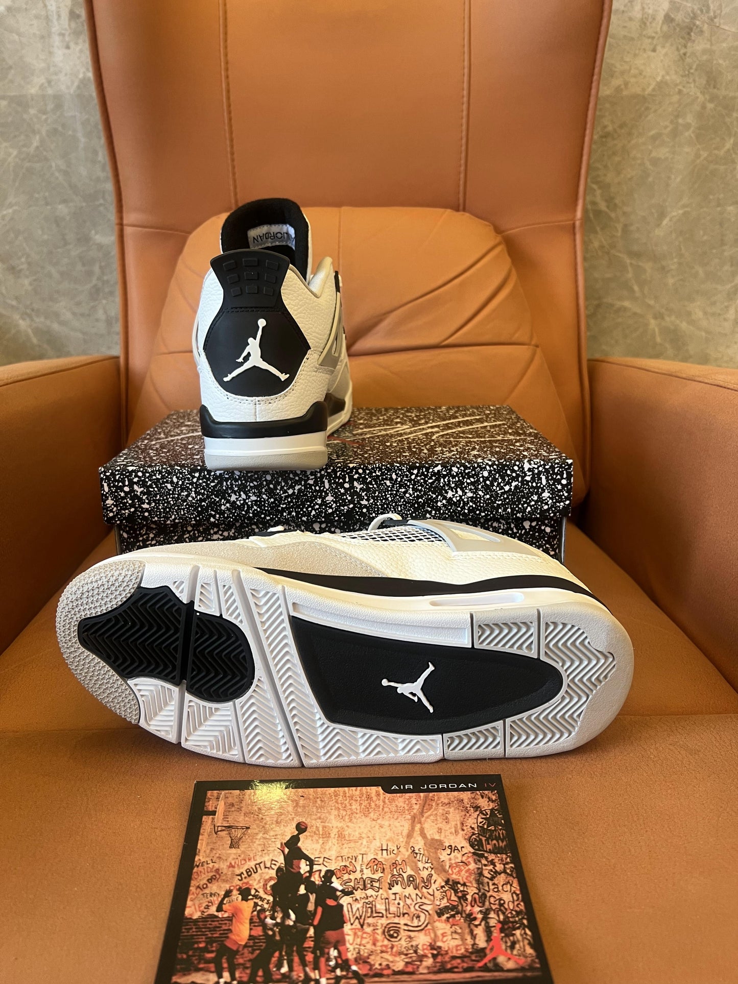 Zapatillas Nike Air Jordan 4 retro grises para hombre