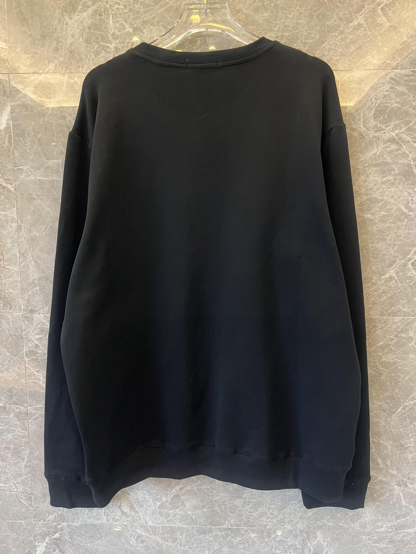 Balenciaga Logo Graphic Sweatshirt - Black