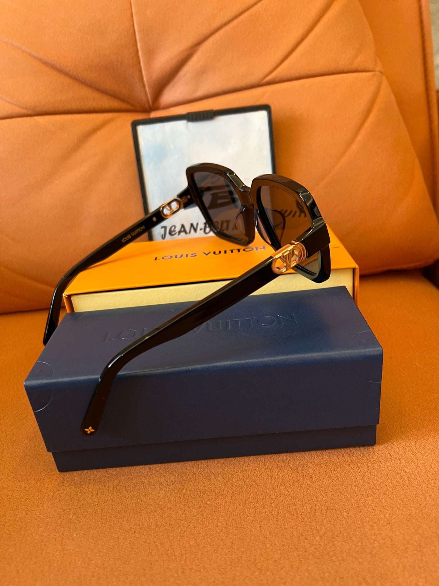 Óculos de sol grandes Louis Vuitton Z1277E - preto