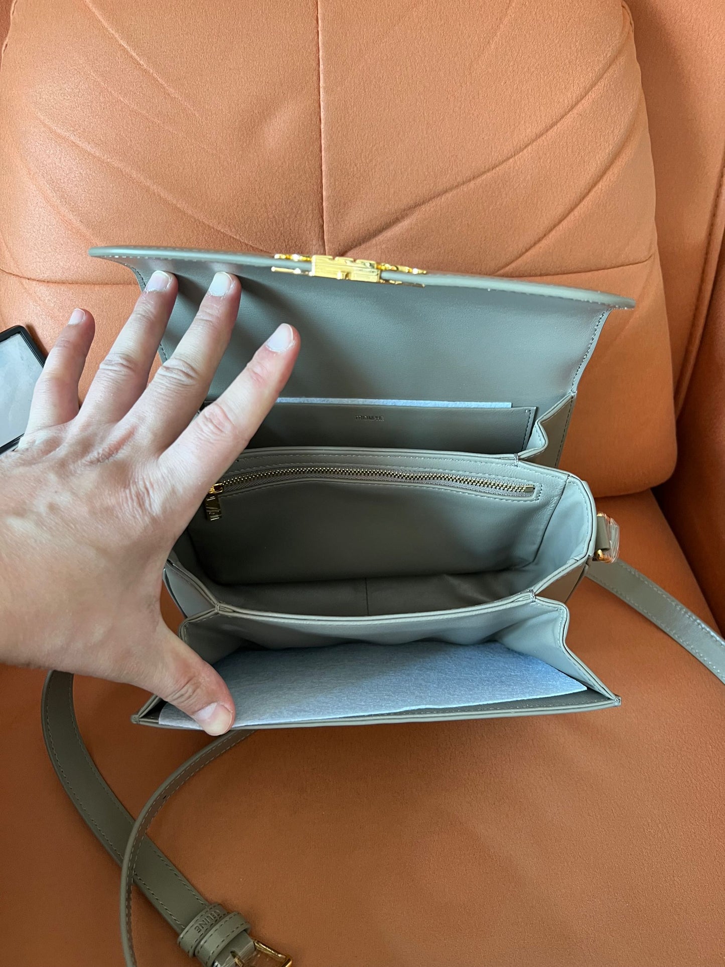 Celine - Classique Triomphe Bag in Shiny