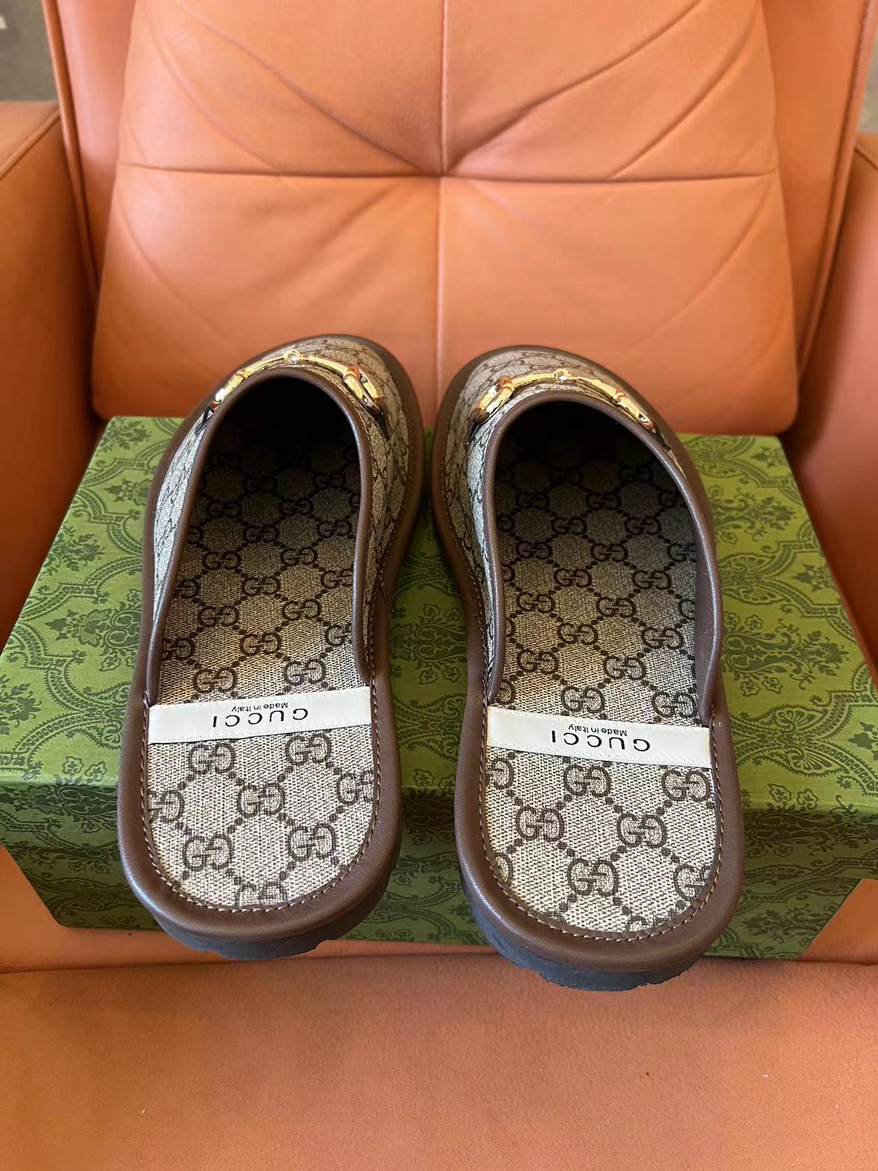 Mocasines sin cordones Gucci GG Supreme Horsebit