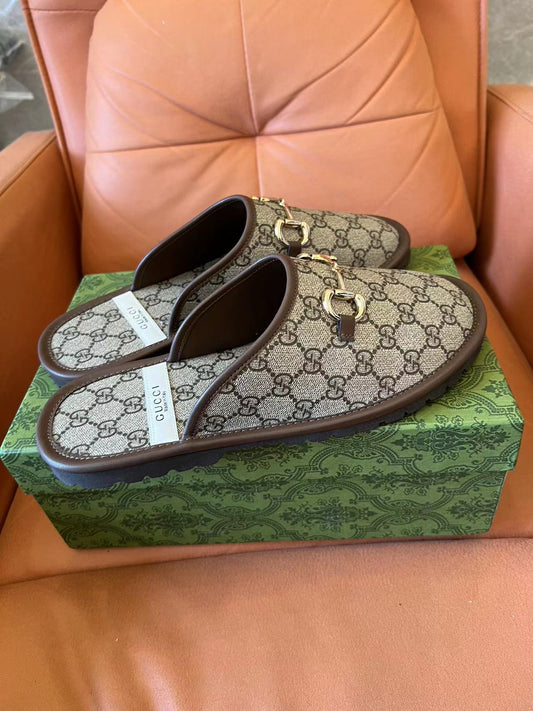 Mocasines sin cordones Gucci GG Supreme Horsebit