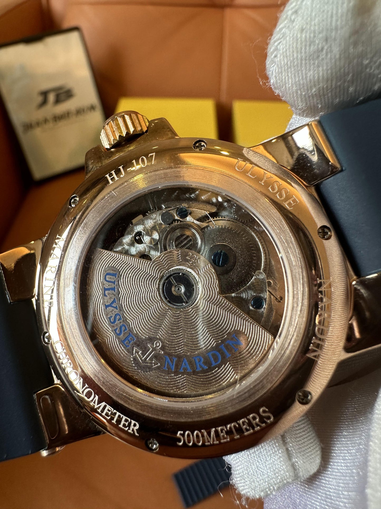 Ulysse Nardin Marine Chronometer 500M Rose gold Luxury Watch
