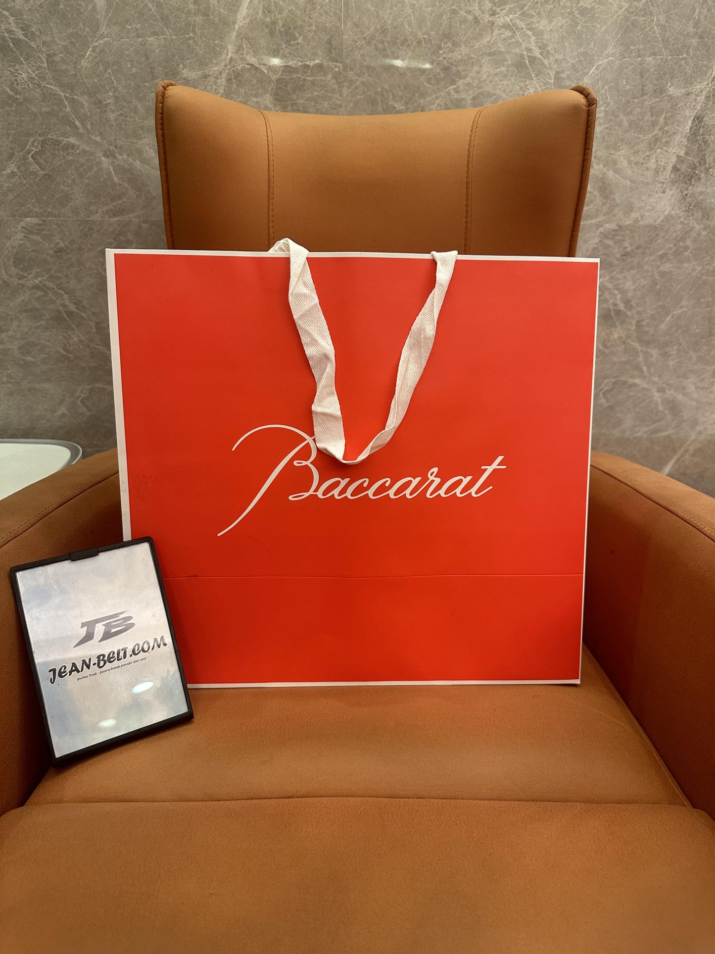 Baccarat Crystal Decorative Vase in Signature Red Box