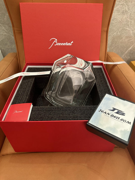 Baccarat Crystal Decorative Vase in Signature Red Box