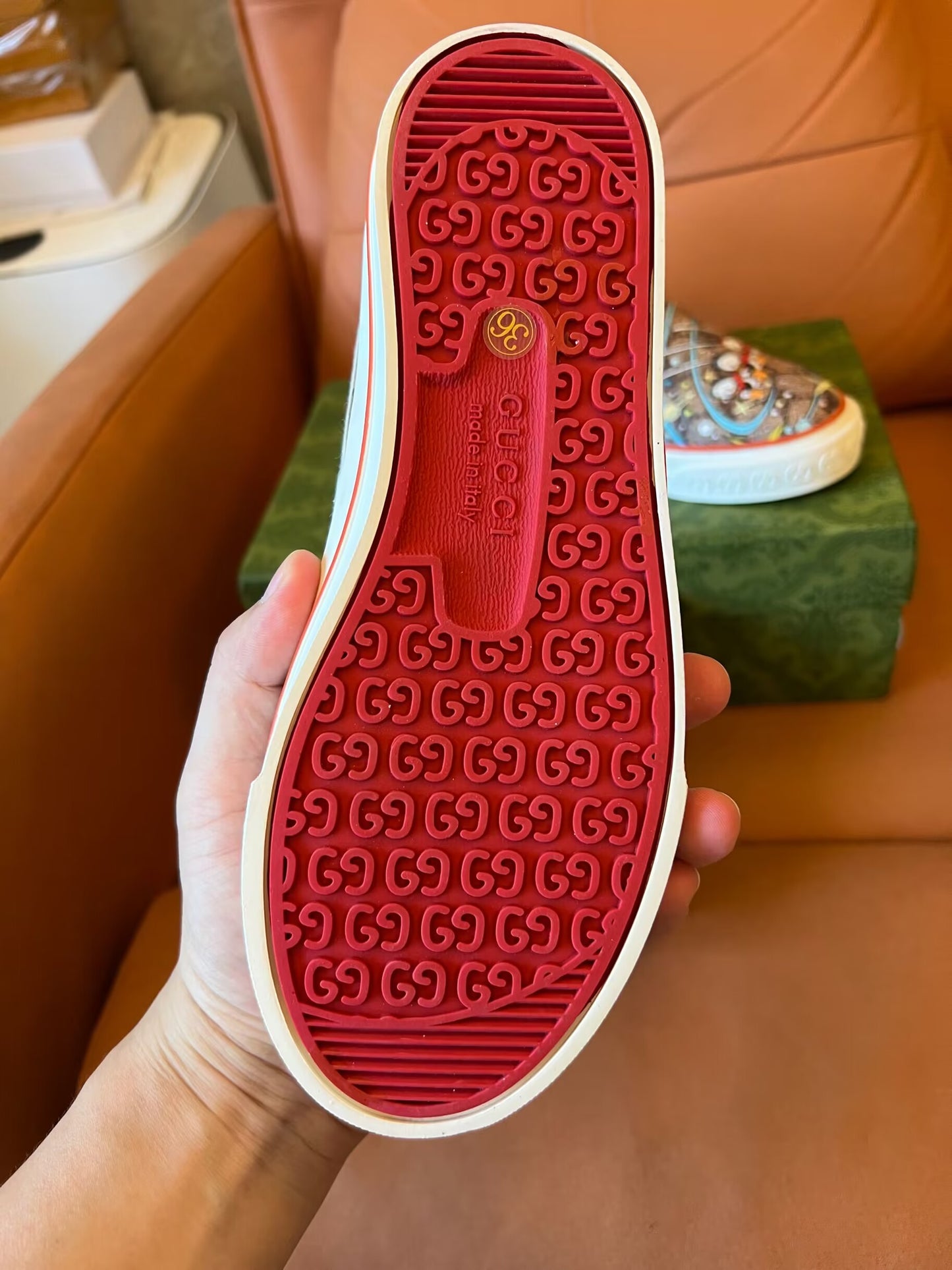 Zapatillas bajas Disney x Gucci Tennis 1977