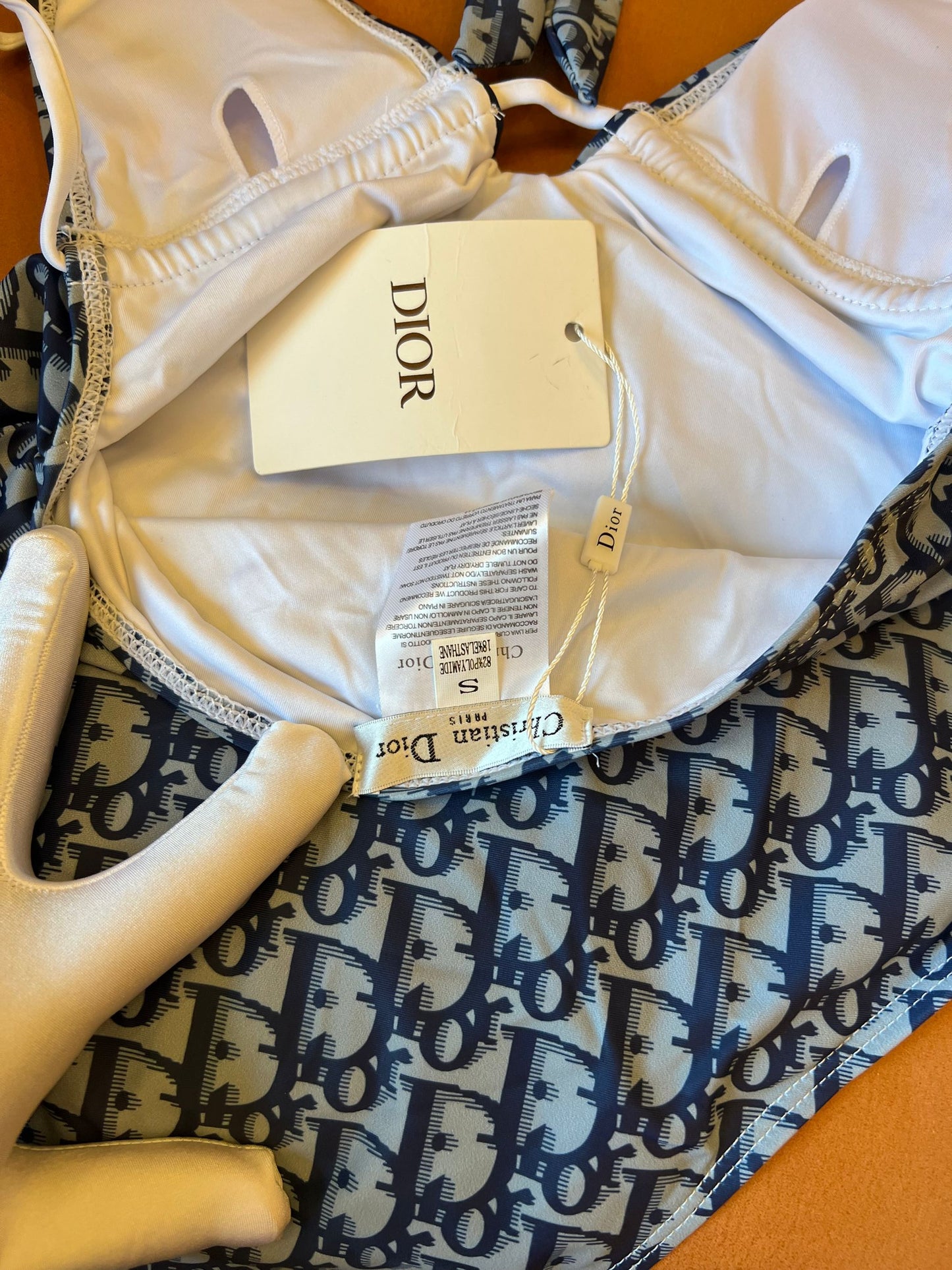 Maiô com monograma Christian Dior