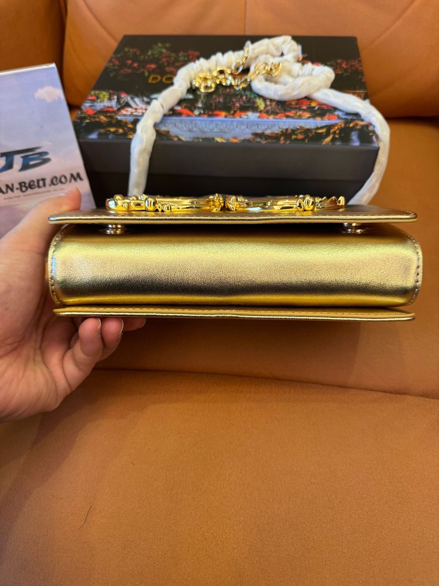 Sac bandoulière métallique 'dg girls' Dolce & Gabbana