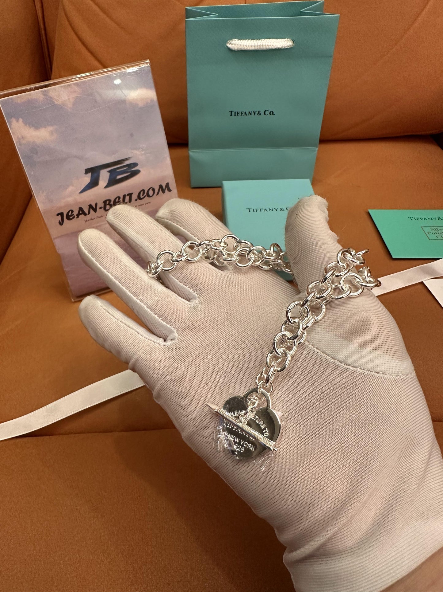 Tiffany & Co. Heart Tag Necklace in Sterling Silver