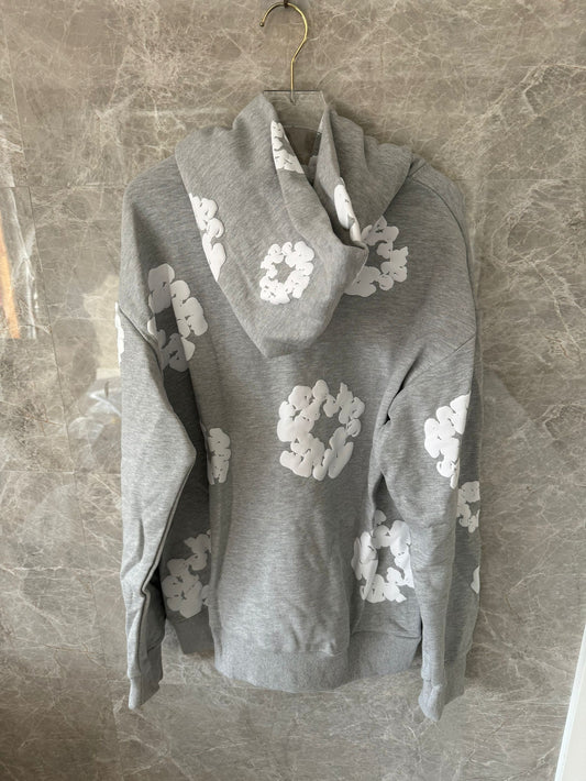 Denim Tears floral grey hoodie