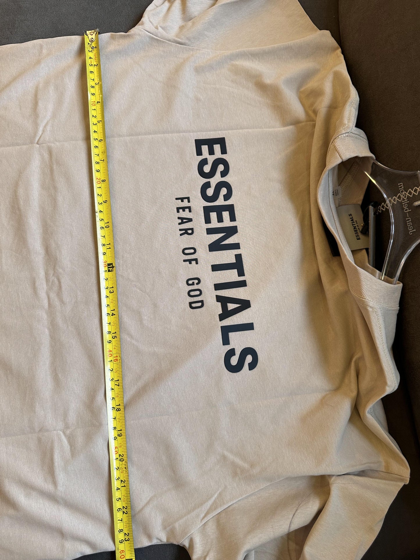Camiseta beige Essentials Fear of God