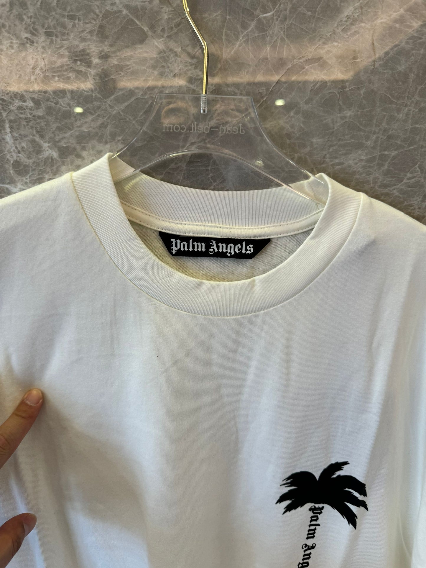 Palm Angels classic palm tree logo t-shirt