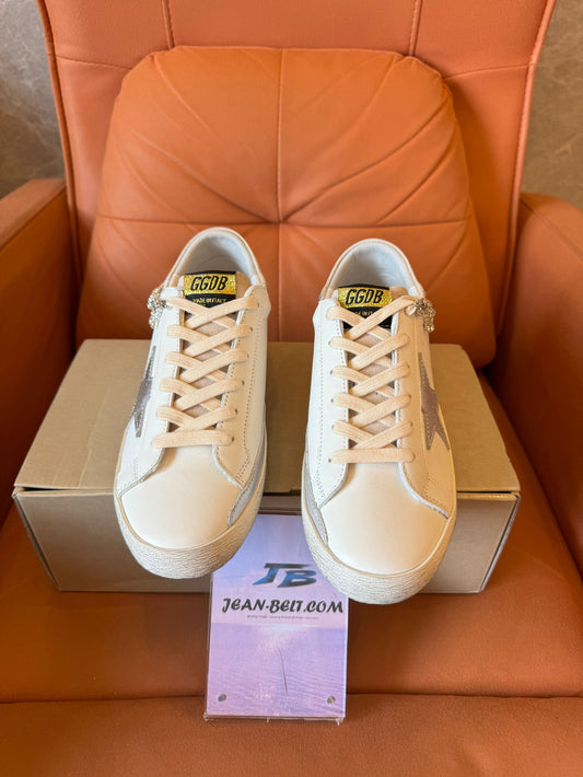 Zapatillas deportivas Golden Goose Super-Star con adornos de cristales