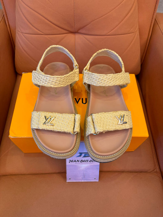 Chanel Mules Platform Beach Sandal Shoes
