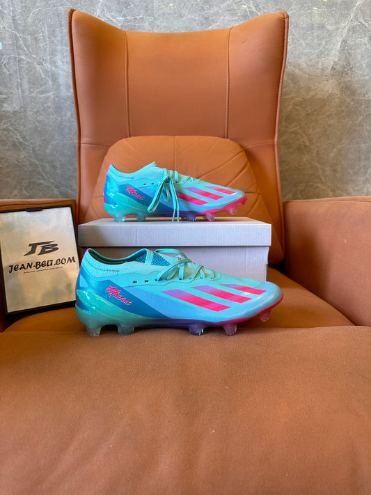 Adidas X Speedportal Soccer Cleats - Turquoise & Pink