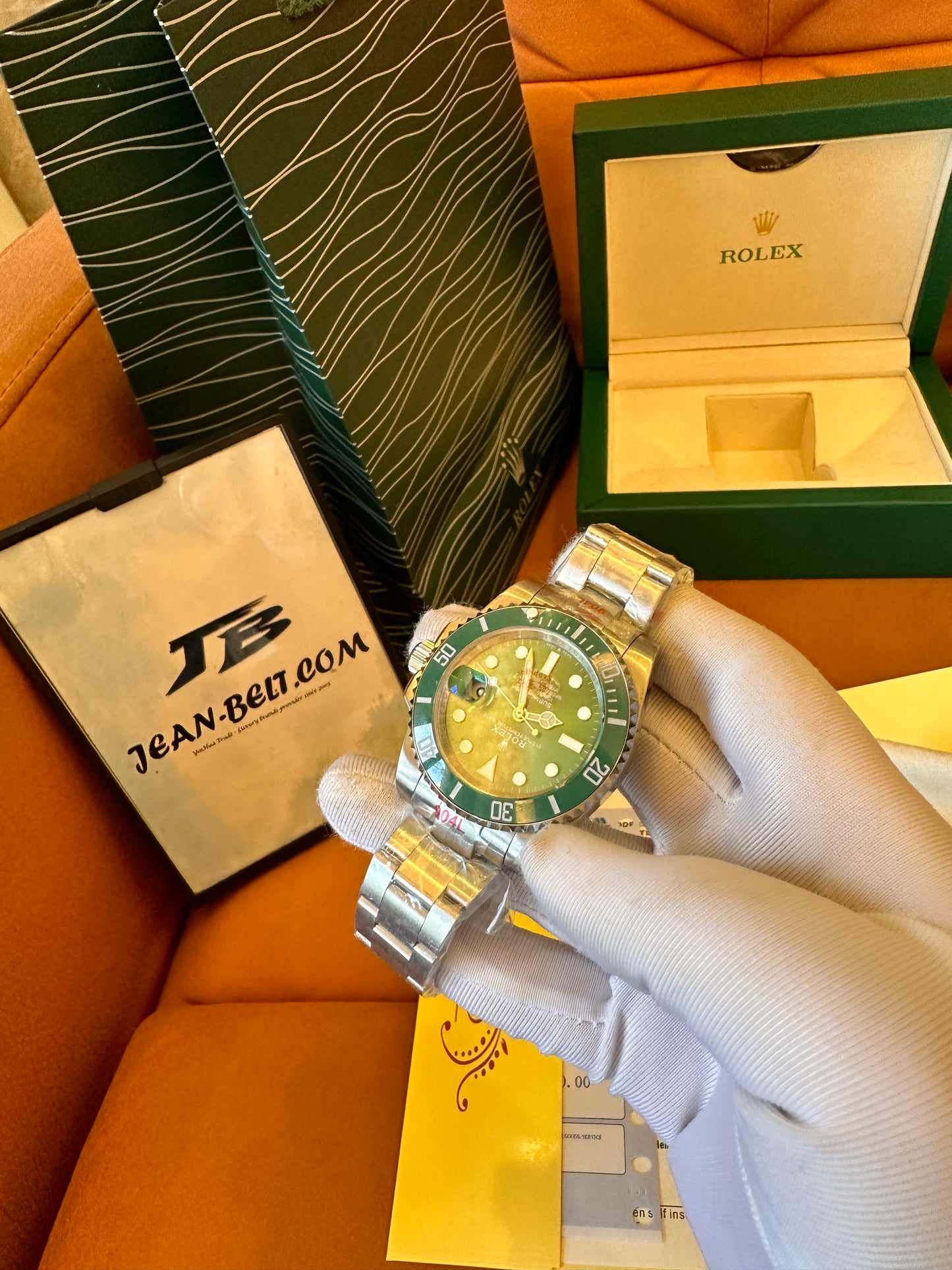 Rolex Submariner Date Hulk - Cerámica verde (calidad 3A), 116610lv