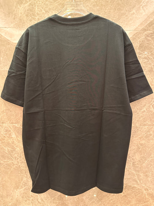 T-shirt Dior brodé logo CD noir