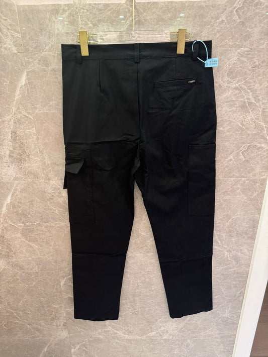 Pantalones de algodón Louis Vuitton para hombre negros