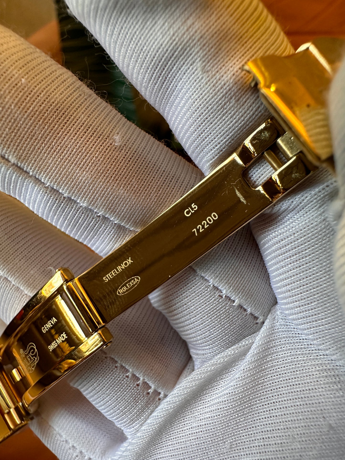 Rolex Cosmograph Daytona 116500ln, esfera verde, correa de oro, calidad 3A