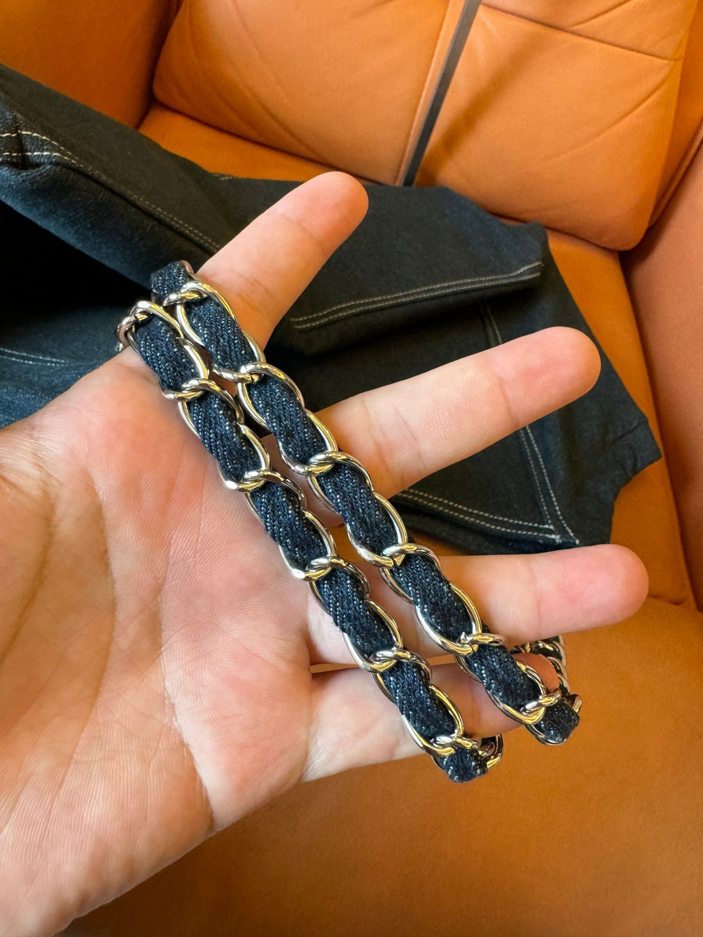 Chanel Vintage Tote Jeans