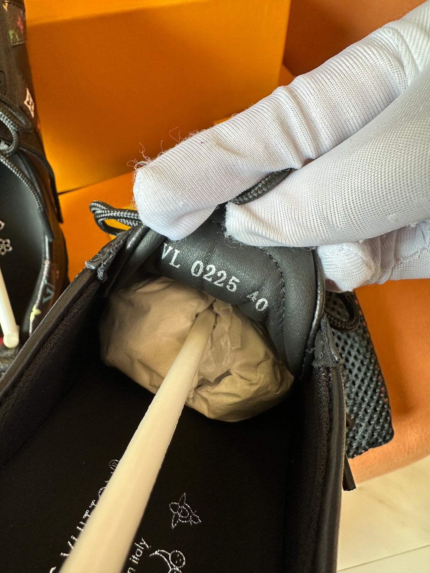 Louis Vuitton Multicolor Monogram Leather Low-Top Sneakers