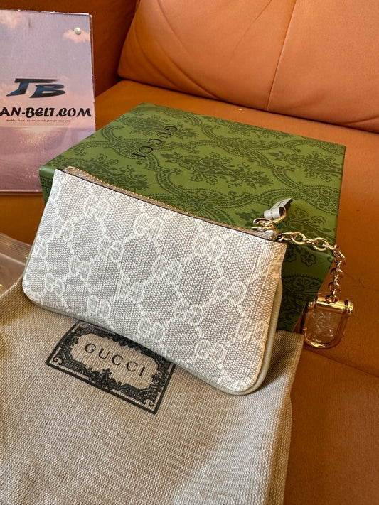 Gucci GG Supreme Canvas Key Pouch