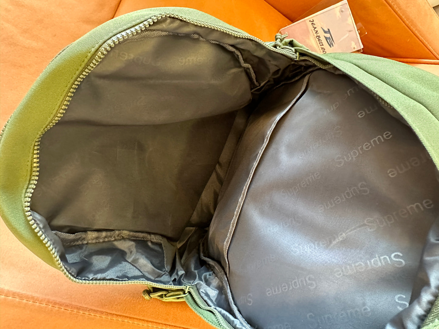 Supreme x Cordura Olive Green Backpack