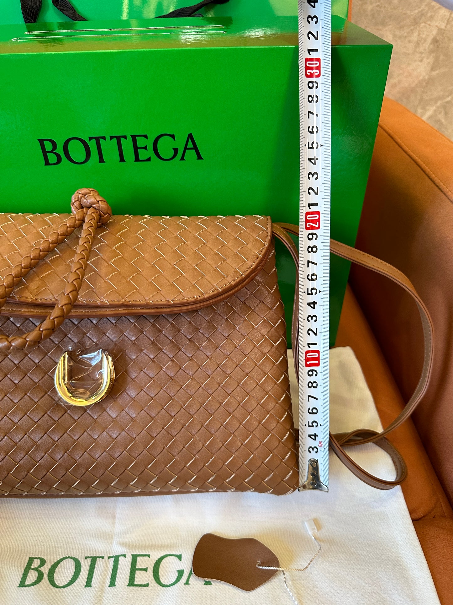 Bottega Veneta Intrecciato Leather Crossbody Bag