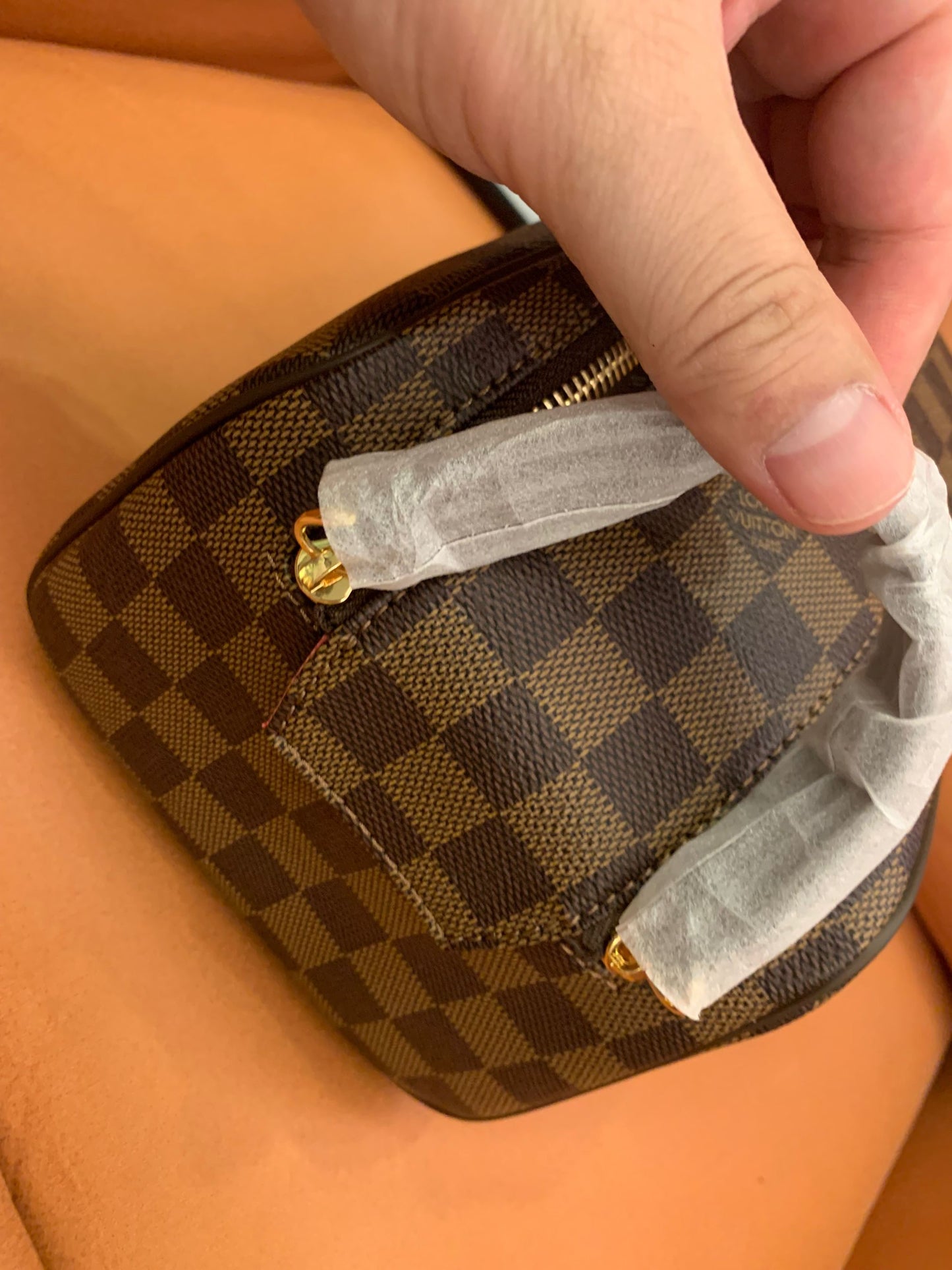 Bolsa de toalete Louis Vuitton kit dopp