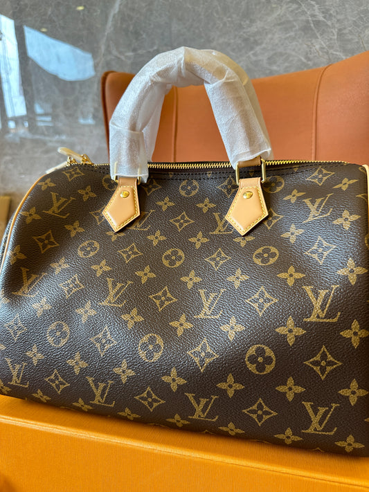 Louis Vuitton Speedy 30 Monogram Canvas Handbag