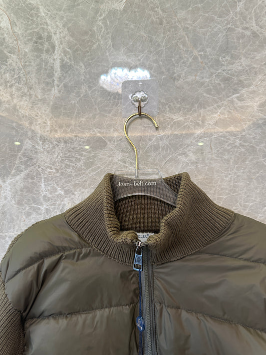 Moncler Hybrid Knit Down Jacket
