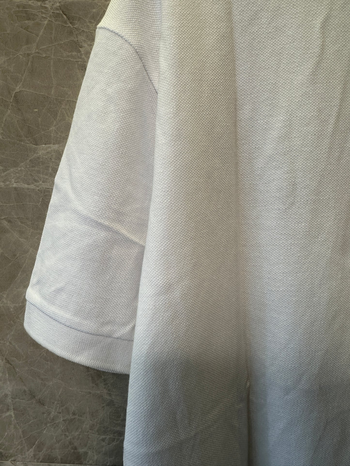 Polo Ralph Lauren Classic Cotton Polo Shirt White with Black Pony Logo