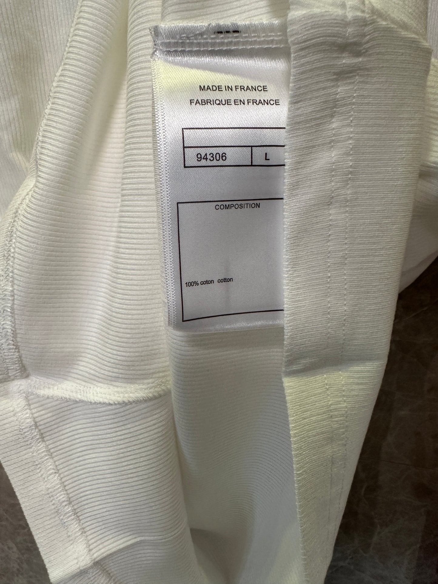 Chanel Pink & White Long Sleeve Logo T-Shirt