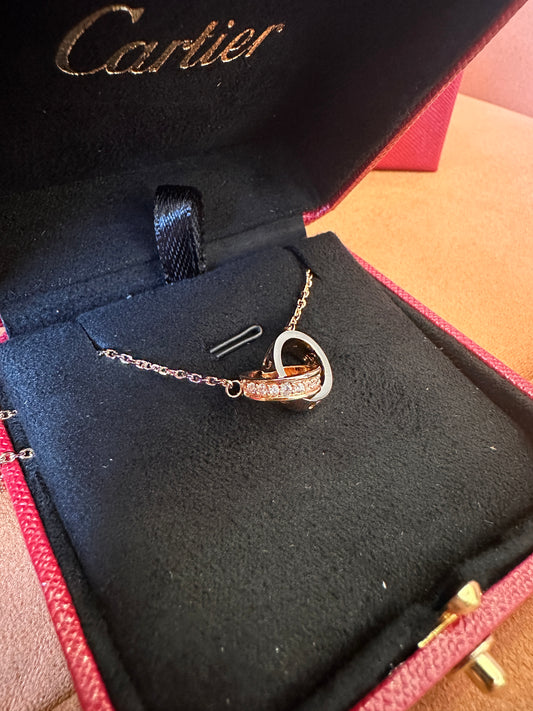 Cartier PG AU750 7.0G Love Necklace Gold