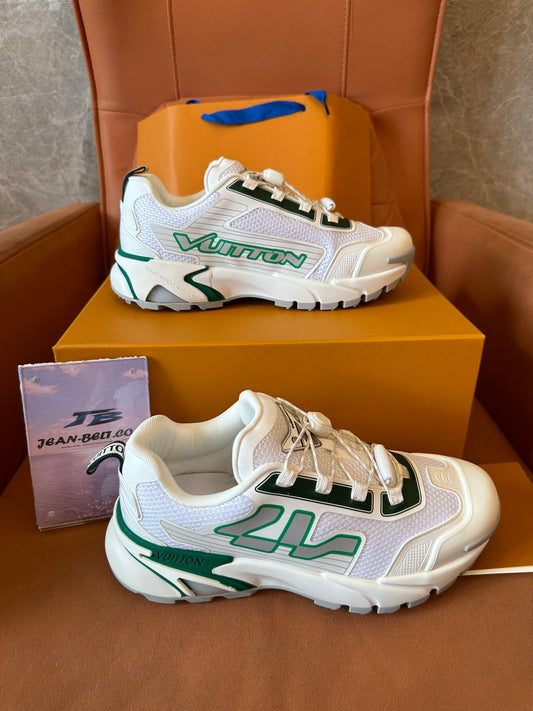Louis Vuitton LV Runner Tatic Sneakers White Green