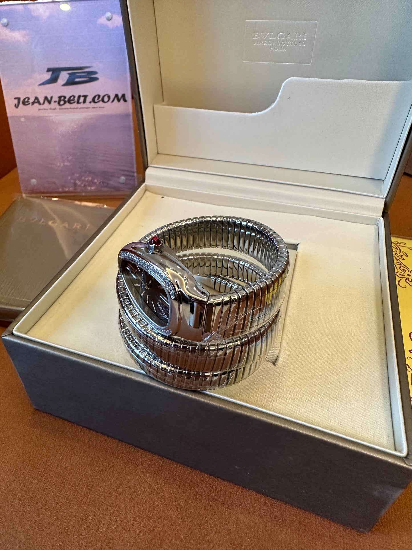 Bvlgari Serpenti Tubogas Watch with Bracelet Set
