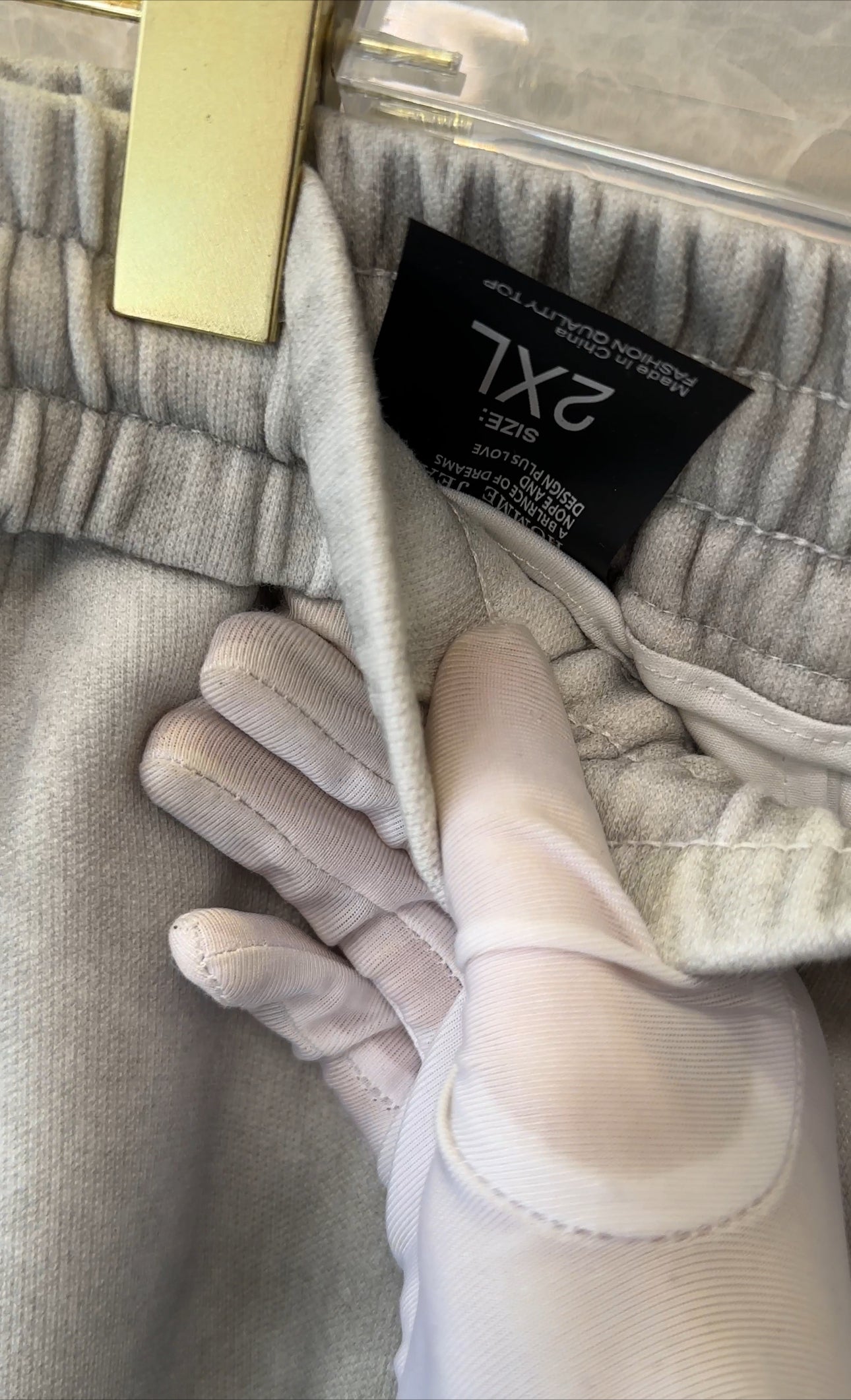 Balenciaga Washed Grey Cargo Pants