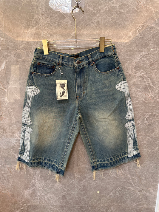 Pantalones cortos vaqueros Kapital Country Bone