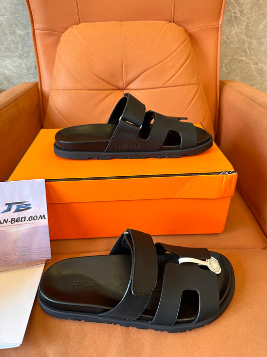 Sandalias Hermes Izmir - piel negra