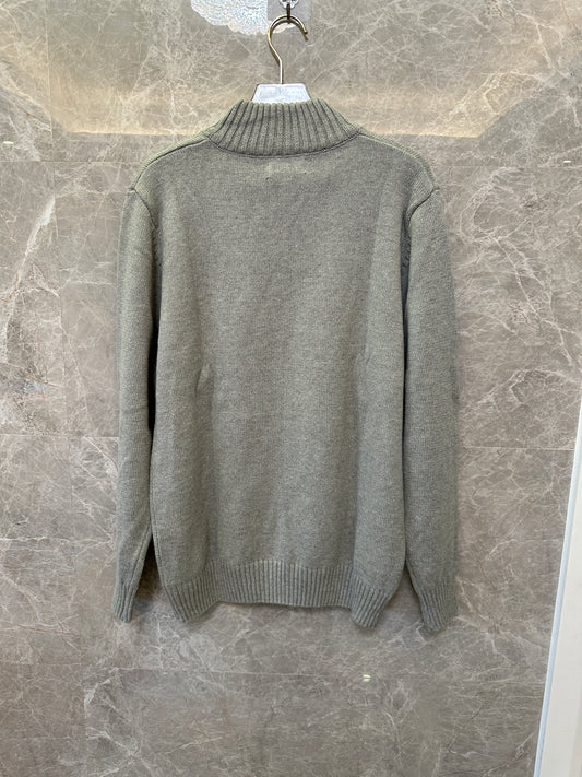 Polo Ralph Lauren Grey Half-Zip Sweater