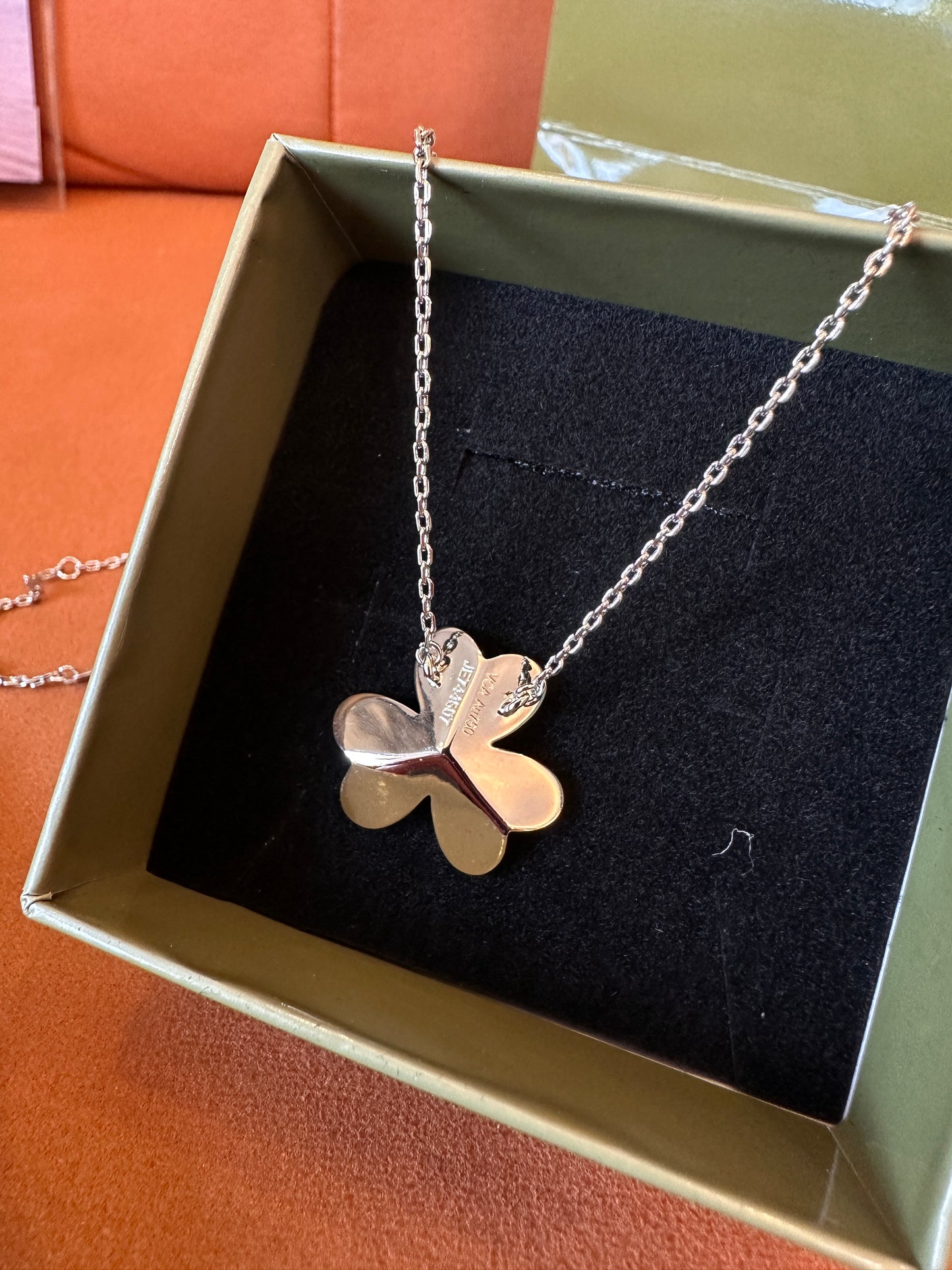 Van Cleef & Arpels Alhambra Silver Necklace