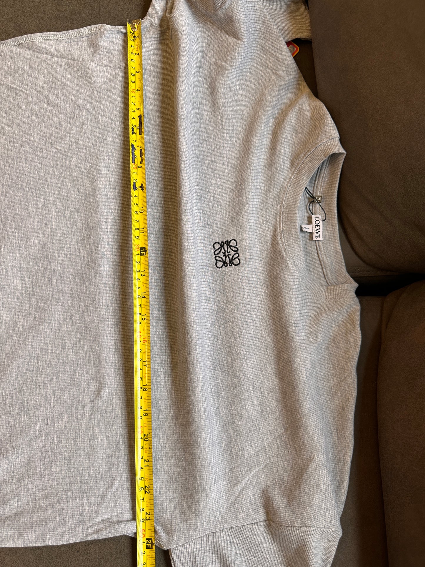 Camiseta de manga larga con bordado Anagrama de Loewe