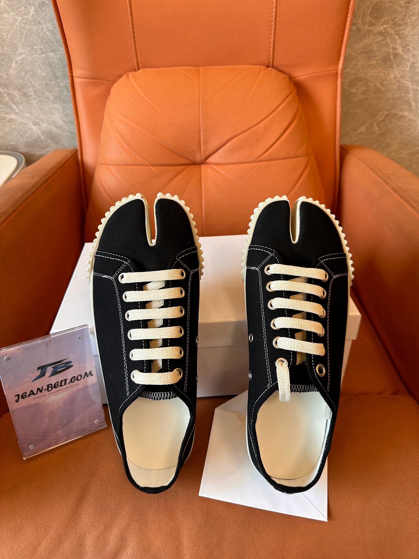 Maison Margiela Tabi Split-Toe Canvas Sneakers