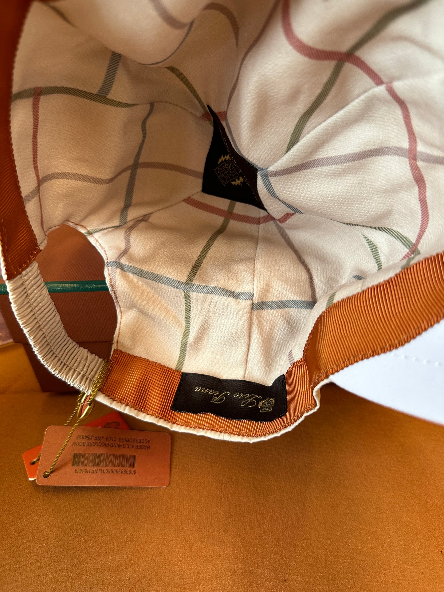 Loro Piana White Technical Fabric Baseball Cap