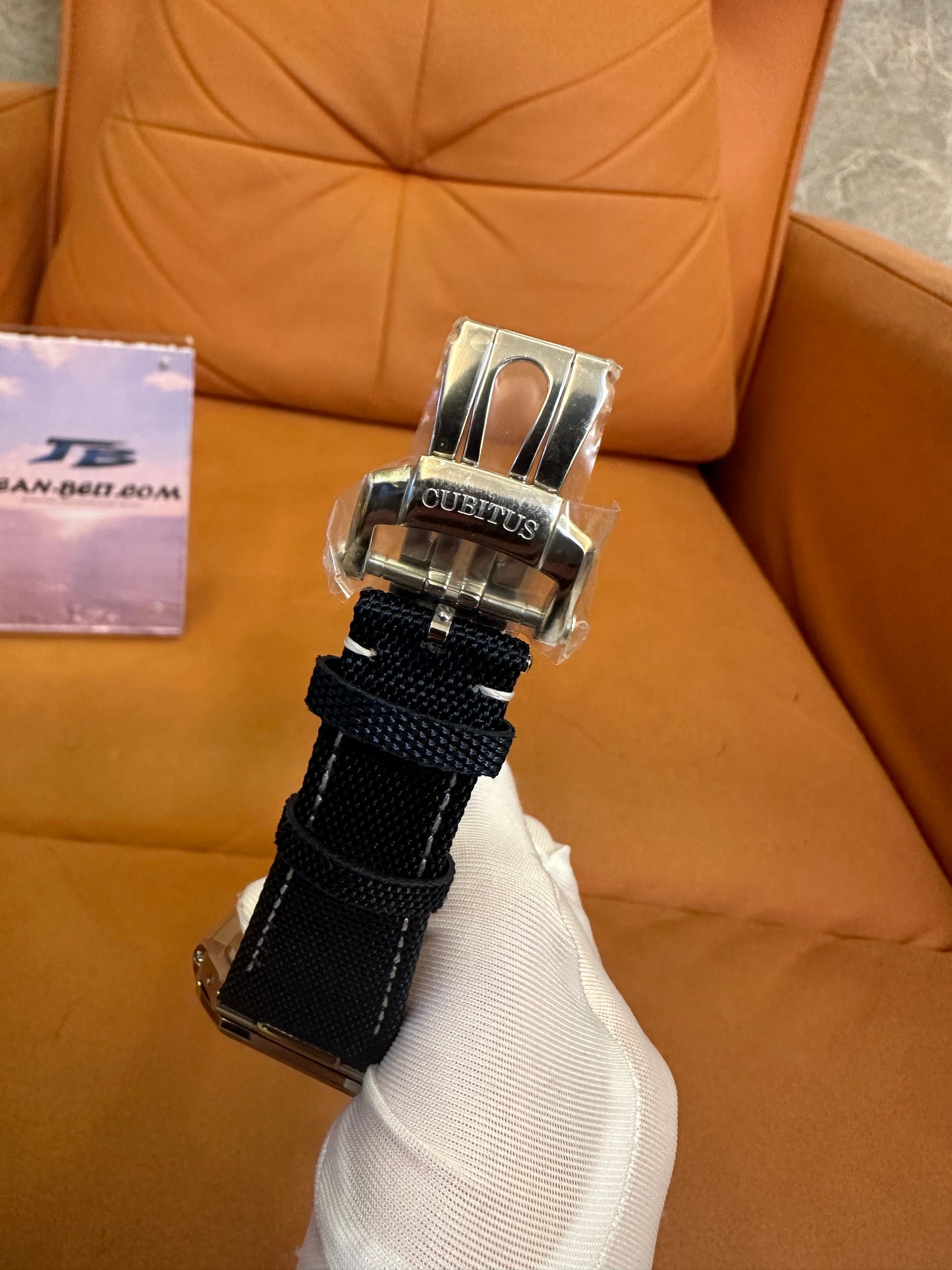 Patek Philippe Nautilus TV Screen Blue Dial Automatic Watch