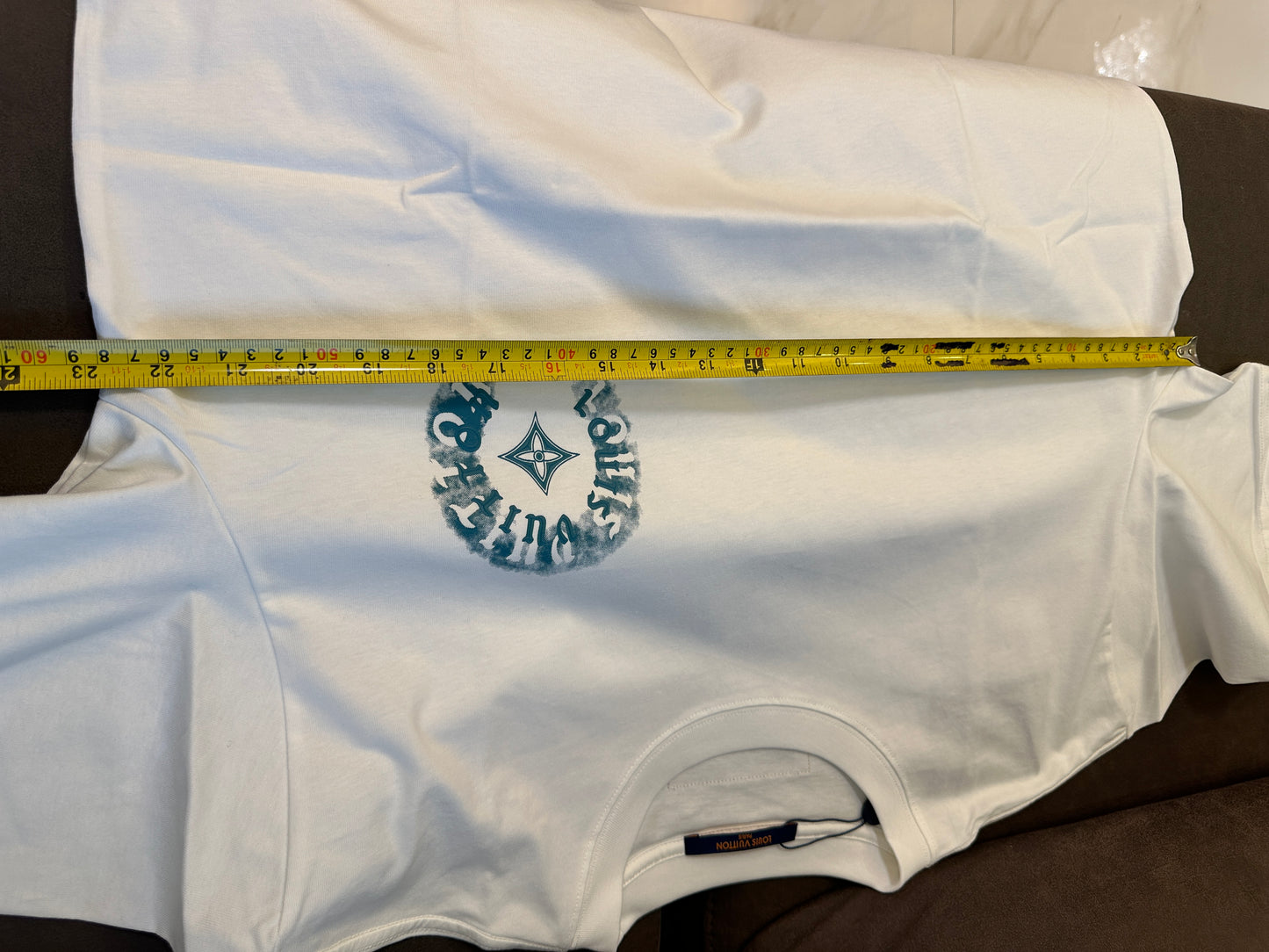 Louis Vuitton White Cotton T-shirt