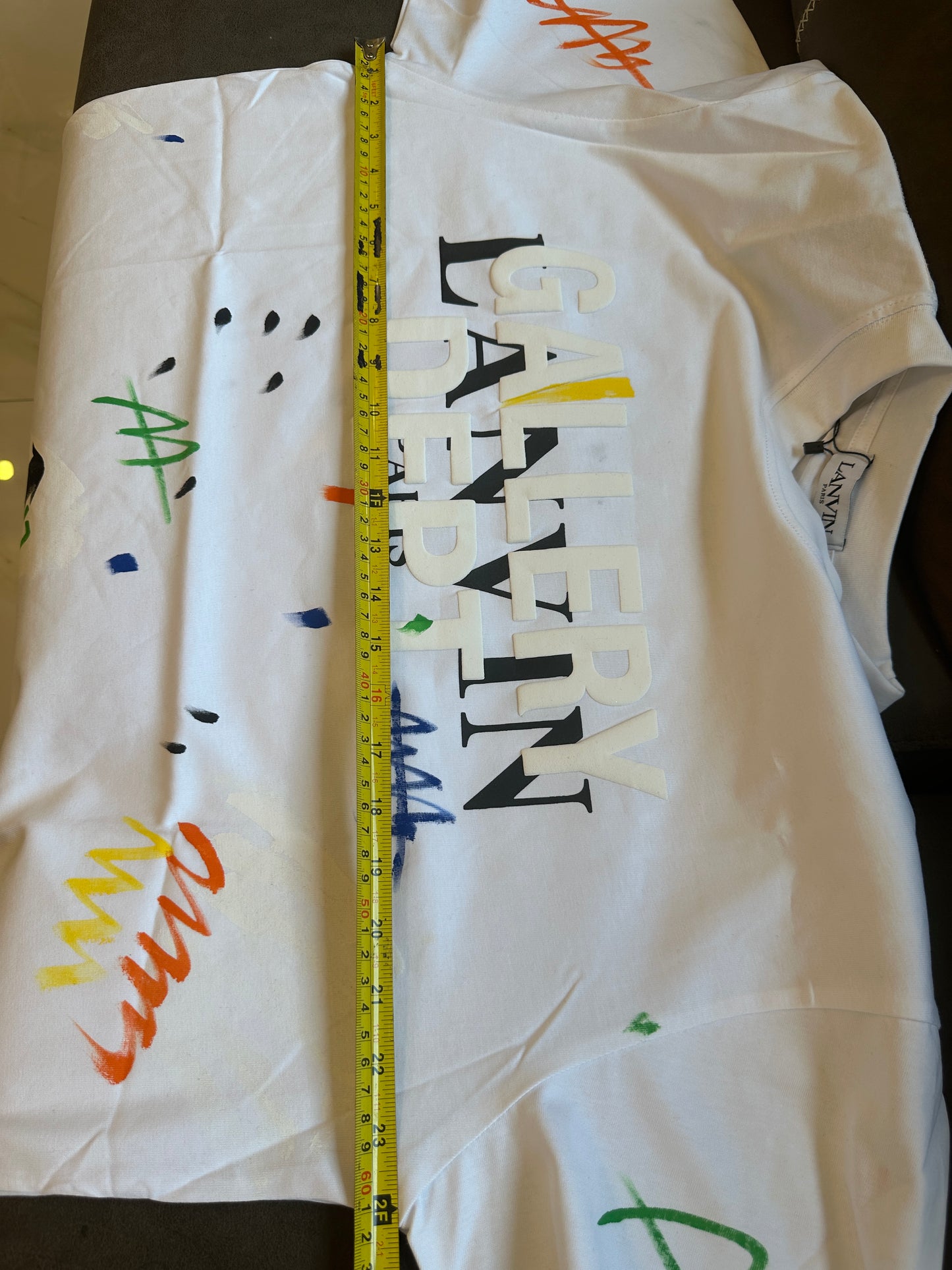 Lanvin x Gallery Dept. Graffiti Print T-shirt