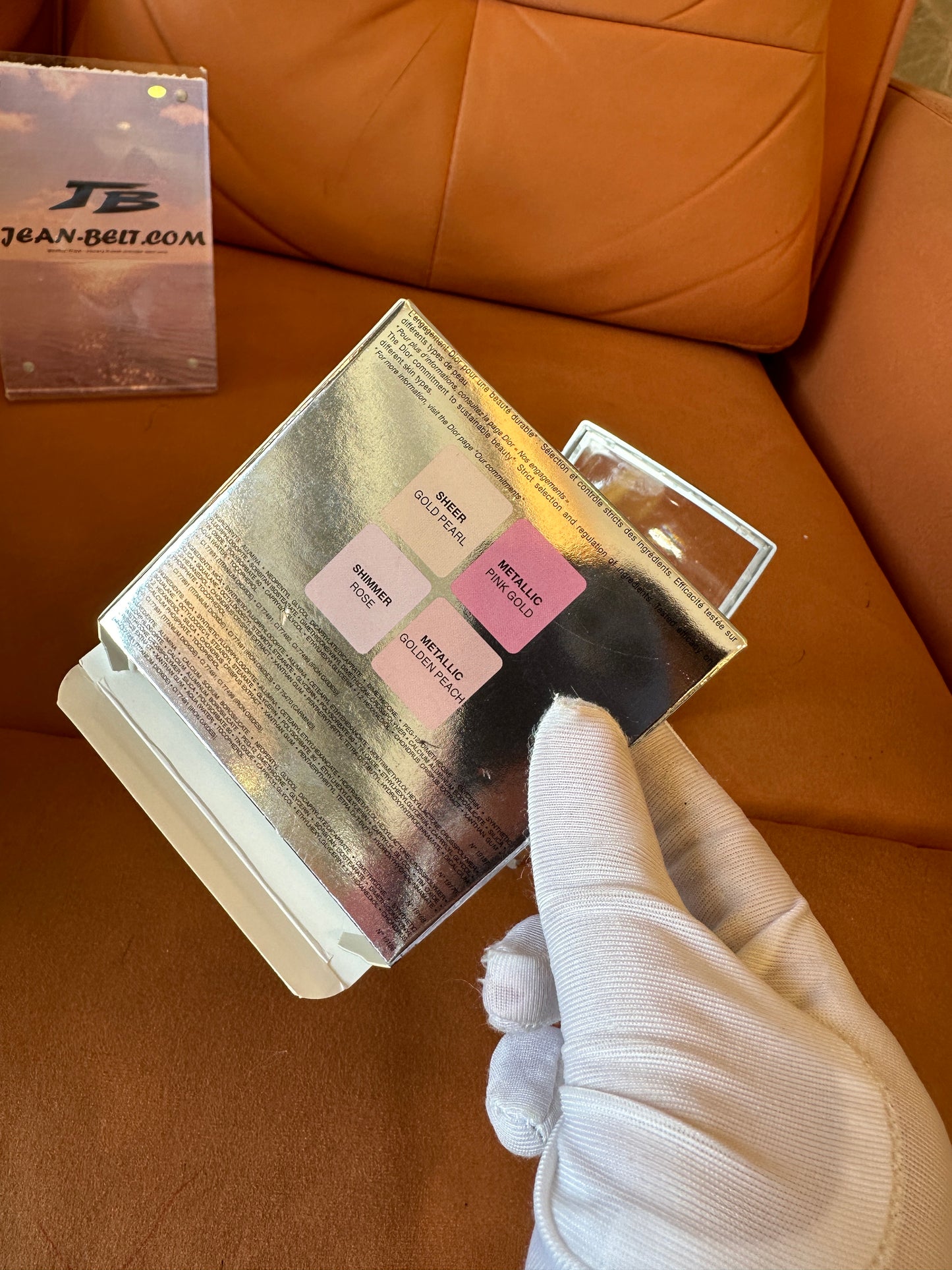 Dior Backstage Glow Face Palette – Highlighter & Blush Quad